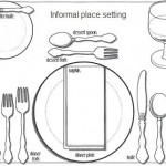 Informal place setting